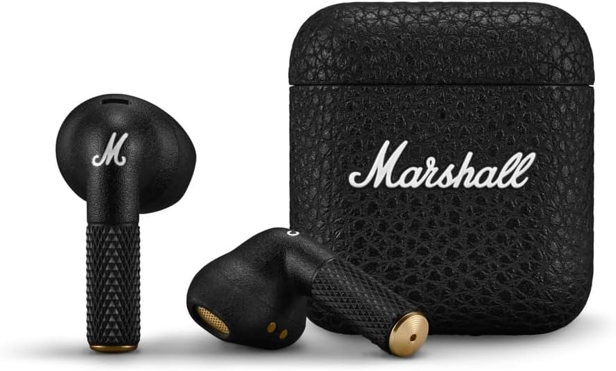 Marshall Minor IV Écouteurs sans Fil Bluetooth, écouteurs - Noir - Image 1