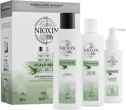 Nioxin Scalp Relief Kit 200 ml+200 ml +100 ml - Image 1