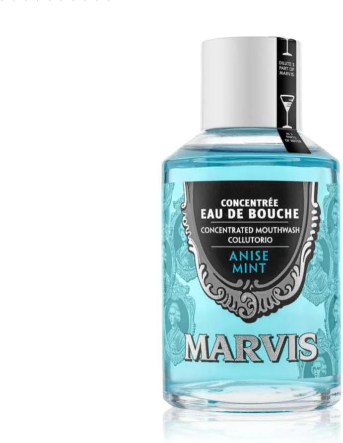 MARVIS Anise Mint Concentré Eau de Bouche 120ml - Image 1
