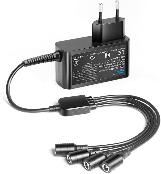KFD 24V Mains Charger for Philips Hue Play Light Bar 7820331U7 7820330U7 8718696170724 915005879201 Starter Kit 440400980001 24V Hue Play White & Colour Ambiance 7820331U7 Charging cable for - Image 1