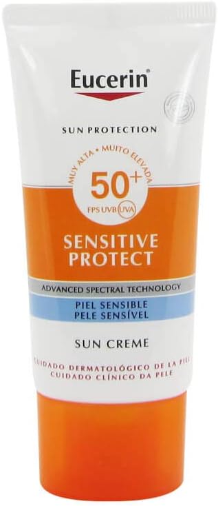 Eucerin Face Sunscreen, Vanilla, 50 ml, 1 Unit - Image 1