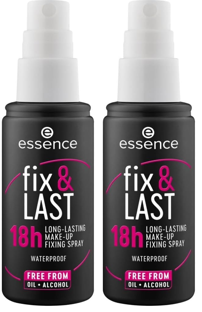 Essence - Fix & Last Makeup Fixer Spray 18h (Pack of 2) - Image 1