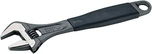 Bahco 9071P Adjustable Wrench Jaw Reversible Black Handle 20 cm - Image 1