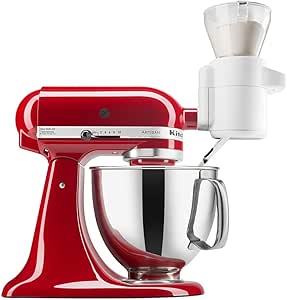 KitchenAid Accessory – 5KSMSFTA – Sieve and Scale for Pastry Processor – Flour or Sugar Powder Strainer – Electronic Kitchen Scales - Image 1