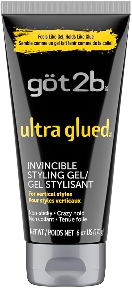 Schwarzkopf Got2B Ultra Styling Bonded Hair Gel, Up to 72 Hours, No White Residue, Edge Control, Vegan, Silicone-Free, 6 oz, Packaging May Vary - Image 1