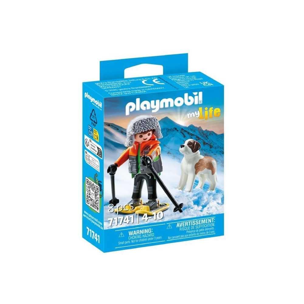 BOY RACKET +ST BERNARD PLAYMOBIL PLL71741 - Image 1