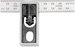 Starrett 13MA 100mm Carpenter's Square with Adjustable Ladder - Image 1