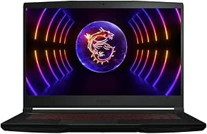 MSI Thin GF63 12VF-263FR: Intel Core i5 12450H - 16GB DDR4 - SSD 512GB - Nvidia RTX4060 8GB - 15.6' Full HD 144Hz - Windows 11 Home - Backlit Azerty Keyboard - Image 1