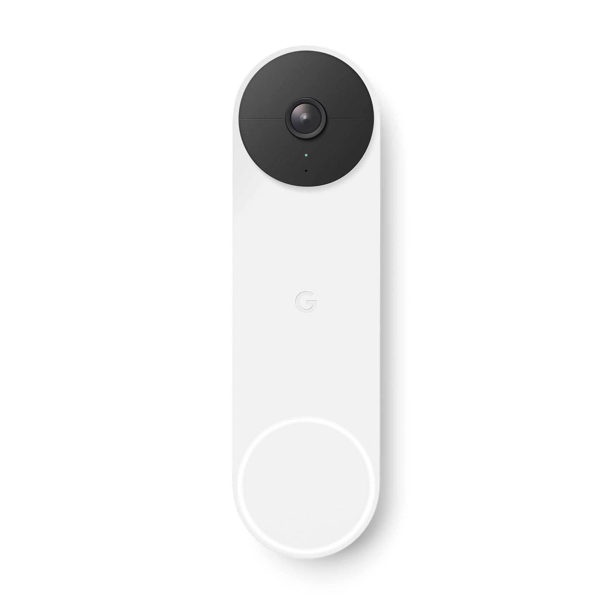 Google Nest Doorbell 720p Wireless Video Doorbell Snow - Image 1