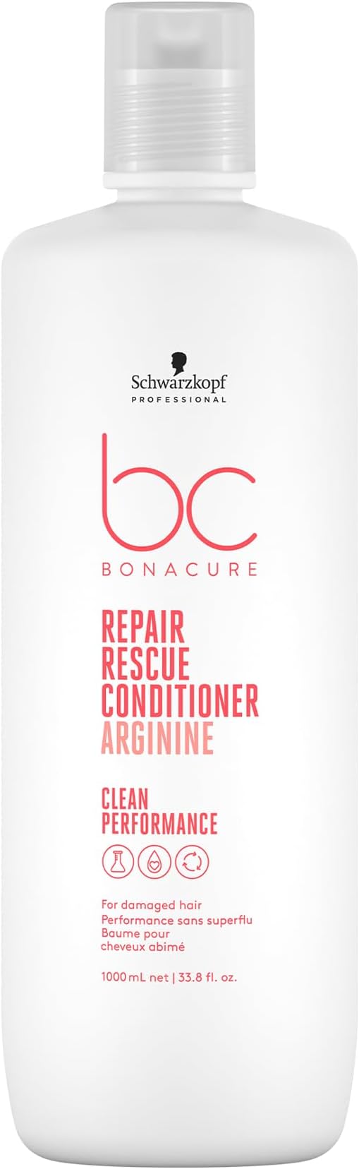 Schwarzkopf Bonacure Repair Rescue Arginina Conditioner (1000ml) - Image 1