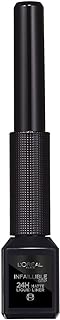 L'Oréal Paris - Eyeliner Pinceau mat et longue tenue - Matte Signature - Teinte : Noir Intense - 3 ml - Image 1