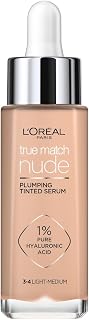 L'Oreal - True Match Nude Plumping Tinted Serum - Light-Medium 3-4 - Image 1