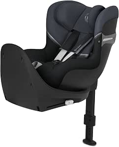 CYBEX Gold Sirona S2 i-Size Child Car Seat, 3 Months to 4 Years Approx. 18 kg, Compatible with SensorSafe, Black (Granite Black) - Image 1