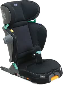 Chicco Fold&Go I-Size Car Seat 15-36 kg with ISOFIX Rigid Connectors, Group 2/3 for Children 3-12 Years (100-150 cm), Folding and Folding, Side Protection, Adjustable Height and Width, Black - Image 1