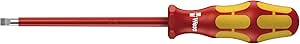 Wera 05006120001 160 i VDE Insulated Slotted Screwdriver, 1 x 5.5 x 125 mm, Red - Image 1