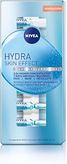 NIVEA Hydra Skin Effect 7 jours de soin du visage (7 x 1 ml), soin du visage très concentré pour une peau visiblement rembourrée, soin du visage avec de l'hyaluron pur [HA] - Image 1