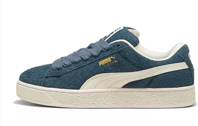 PUMA Sneakers Suede XL Blue and White 42FR, Blue / White, 42 EU - Image 1