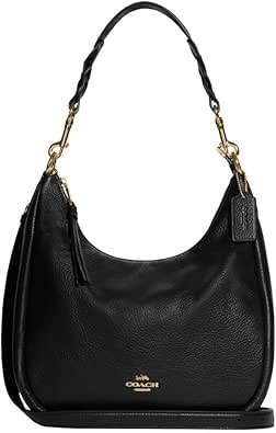 COACH Jules Hobo, Mixed Shoulder, Black/White - Image 1