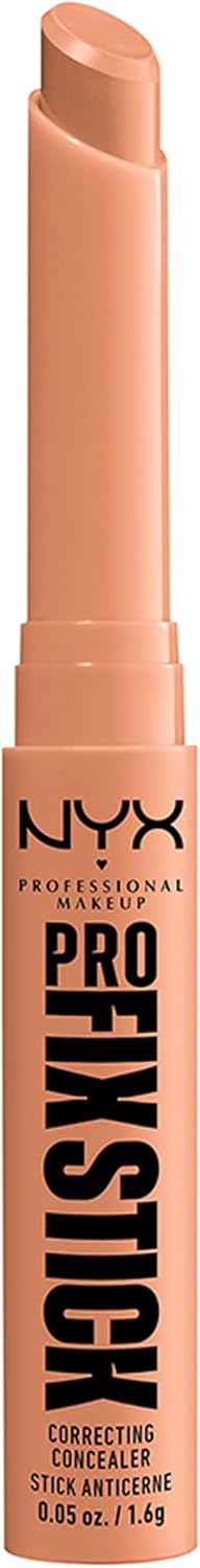 NYX Professional Makeup Concealer Stick, Covers Blemishes, Dark Spots and Bleaching, 12H Hold, Vegan, Pro Fix Stick, Shade : Dark Peach - Image 1