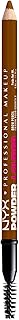 NYX PROFESSIONAL MAKEUP POWDER LOUDER BROW PENCIL AUBURN - Image 1