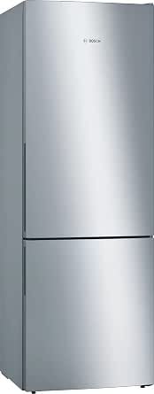 Bosch Serie 6 KGE49AICA fridge-freezer Freestanding 419 L C Stainless steel          [Energy Class C] - Image 1