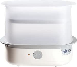 Tommee Tippee Super-Steam Advanced Electric Sterilizer for Up to 6 Bottles, Chemical Free - Image 1