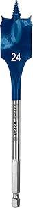 Bosch Accessories 1x Expert SelfCut Speed Flat Drill (for Softwood, Chipboard, Diameter 24 mm, Length 152 mm, Impact Drill Accessory) - Image 1
