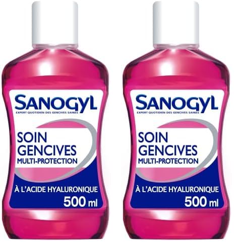 Sanogyl Mouthwash Gum Care Multi-Protection 500 ml (Pack of 2) - Image 1