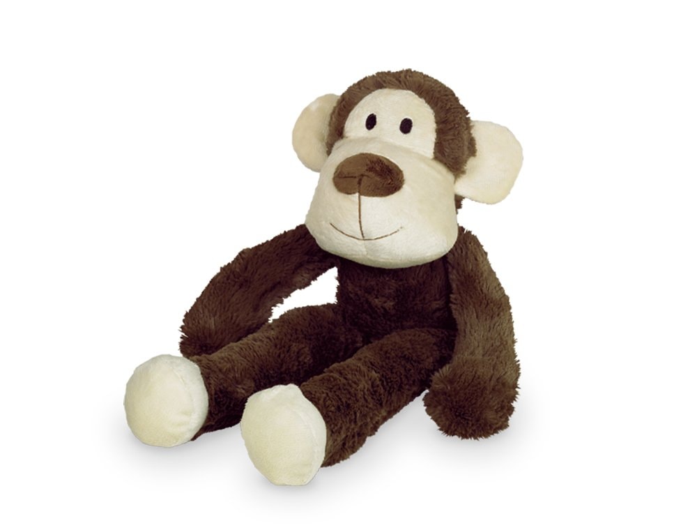 Nobby Safari Monkey Plush Toy for Dogs Brown 41 cm Large Breeds - Image 1