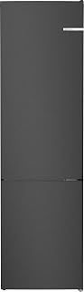 Bosch KGN392XCF, Série 4, réfrigérateur combiné pose-libre, 203 x 60 cm, Acier brossé noir anti-traces - Image 1