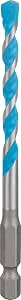 Bosch 1x EXPERT HEX-9 Multi Construction Drill (for Concrete, Soft Tile, Ø 6 mm, Professional Accessory Drill/Impact Driver, Rotary Drills/Screwdrivers) - Image 1