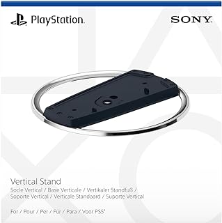 Playstation Sony Vertical Stand for PS5, Standard or Digital Edition, Colour: Black - Image 1