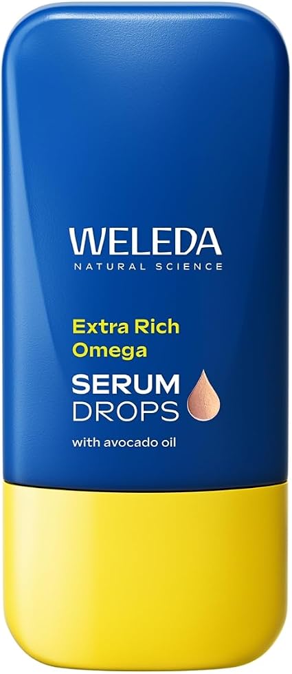WELEDA - Extra Rich Omega Serum Drops - 30 ml - Personalized face care - Nutrition boost - NATRUE - 30 ml - Image 1