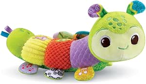 VTech - Blueberry, My Lumi-Sensory Caterpillar, Interactive and Musical Baby Plush, Activity and Development Toy, Sensory Awakening Toy, Newborn Baby Gift from 3 Months - Image 1