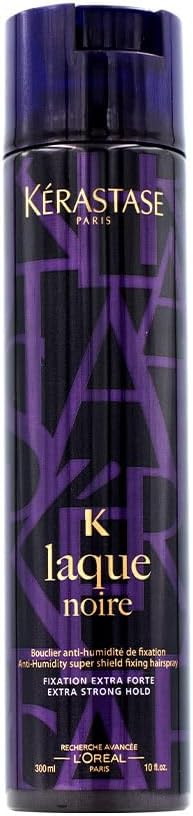 Kerastase Styling Black Lacquer 300ml - Extra Strong Hold Hairspray - Image 1