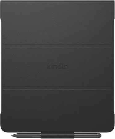 New Amazon Kindle Scribe Leather Folio Cover with Magnetic Attach, Sleek Protective Case – Plant-Based Cover - Image 1