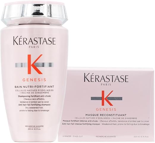 Kerastase Genesis Bain Nutri Fortifying 250 ml Replenishing Mask 200 ml - Image 1