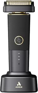 Andis 17305 reSURGE Electric Lithium Titanium Precision Foil Wet/Dry Rechargeable Men's Shaver, Black - Image 1