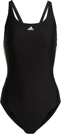 adidas Mid 3-Stripes Swimsuit Rashguard for Women (Pack of 1) - Image 1