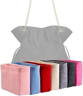 Xoppia Organiseur de sac compatible avec YSL Jamie Shopping Doublure en feutre pour sac à main pour femme (noir, style A : Exposition) - Image 1