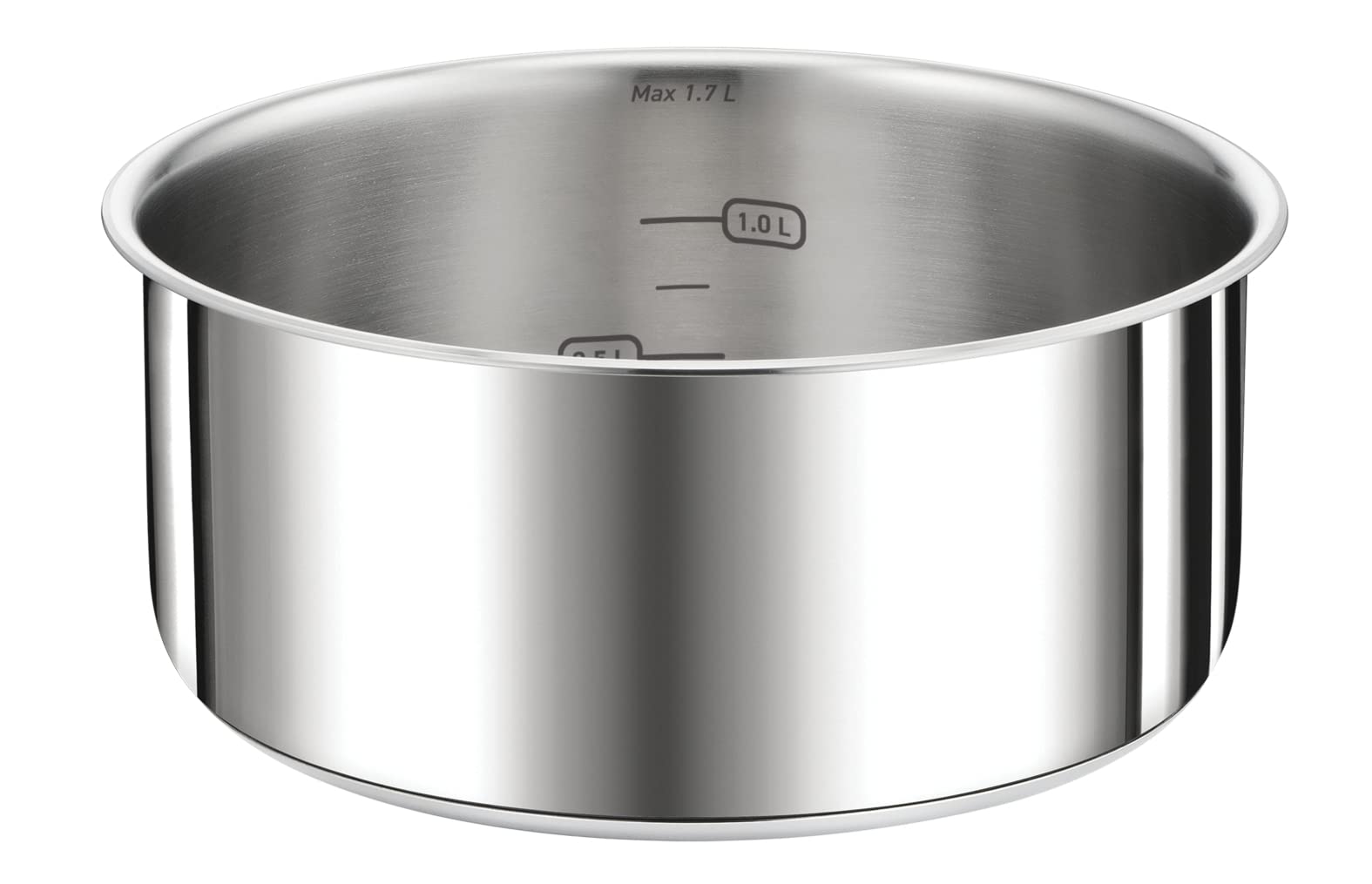 Tefal Ingenio Preference Saucepan 16 cm, Stackable, Stainless Steel, Induction, Versatility, Space Saving L8982804 - Image 1