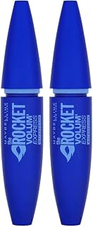 Maybelline New York - Mascara Volume Waterproof - Rocket - Noir - 9,6 ml (Lot de 2) - Image 1