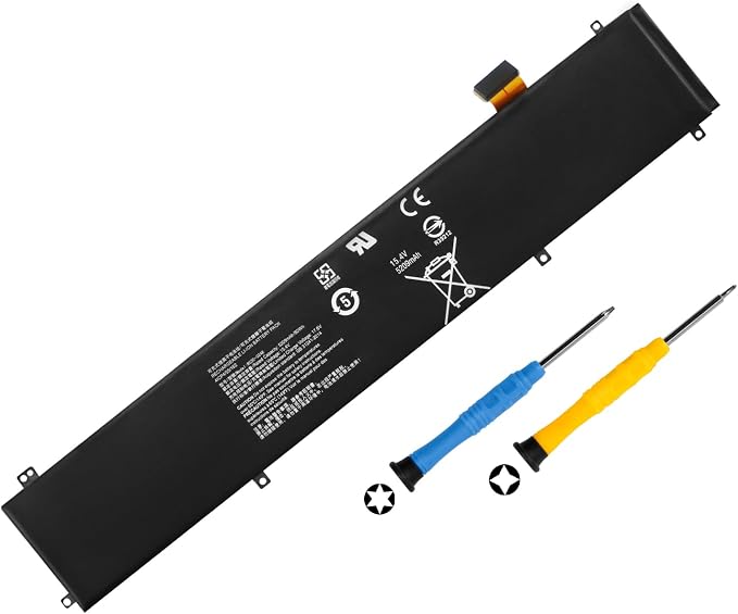 80Wh RC30-0248 Laptop Battery for Razer Blade 15(Advanced 2018 2019 2020 2021) (Studio Edition 2019 2020) RZ09-0313 RZ09-0238 RZ09-0288 RZ09-03011 RZ09 -0330 RZ09-0367 RZ09-0330Q RZ09-0238x RZ09-0288x - Image 1
