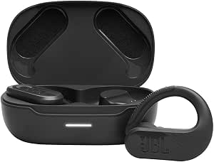 JBL Endurance Peak 3 Wireless Sports Earbuds, Water Resistant with IP68 Protection Rating, Up to 50 Hours of Battery Life in Black - Image 1