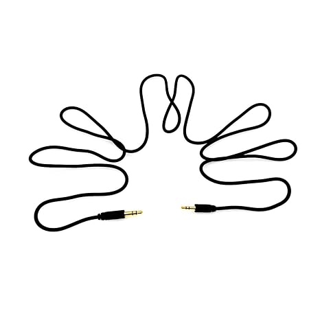 JZK 1.5M Aux Cable 2.5mm to 3.5mm Gold Plated Stereo Jack Extension Cable Headphone Replacement Audio Extension Cable For Bose QC 35 / QC35 II / QC25 / OE2 For JBL E45BT E55BT E65BTNC - Image 1