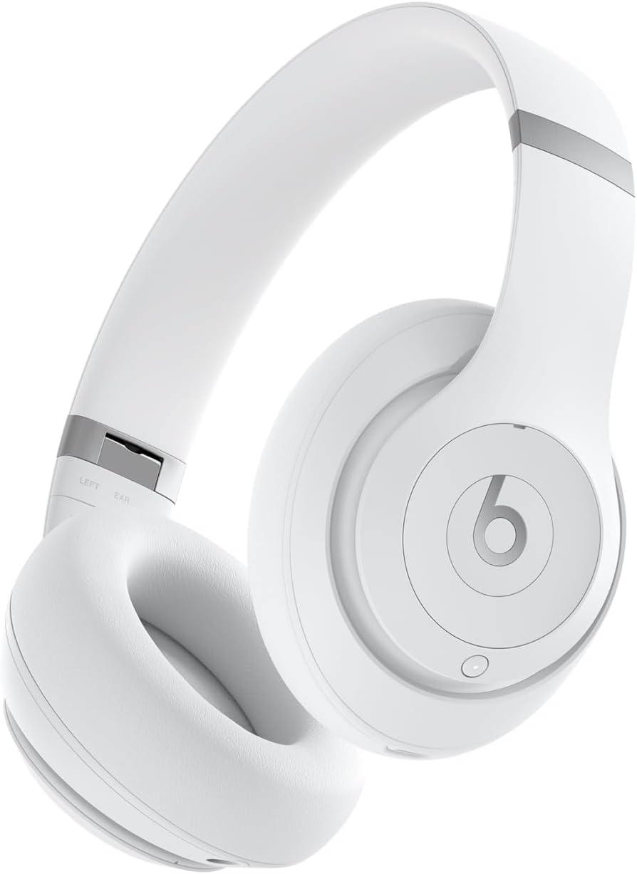 Beats Studio Pro - Casque sans fil avec Bluetooth et Réduction du bruit - Audio spatial personnalisé, Audio USB-C au format Lossless, Compatibilité Apple et Android - Blanc mat - Image 1