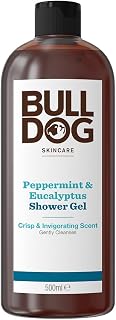 BULLDOG Gel Douche Menthe/Eucalyptus, 500 ml (Lot de 1) - Image 1