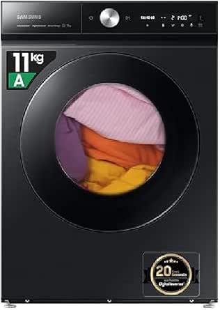 Samsung Elettrodomestici Bespoke washing machine, Freestanding, 11 kg, AI Control, QuickDrive, Steam, Front-load, 60 x 85 x 60 cm          [Energy Class A] - Image 1