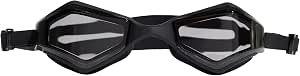 adidas Unisex Ripstream Soft Swim Goggles, Black/Silver Metallic, One Size - Image 1