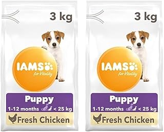 Puppy Food Small/Medium 3 kg (Pack of 2) - Image 1